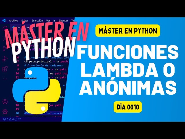 Lambda or anonymous functions - With exercises - Python in 100 days - Day 10