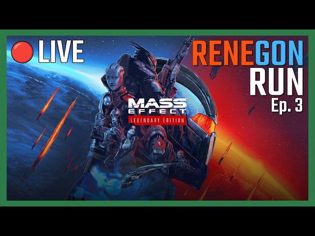 LIVE: RENEGON Run 😈😇 Plant Monsters, Space Bugs! || Mass Effect Ep 3 // !discord // !playSC