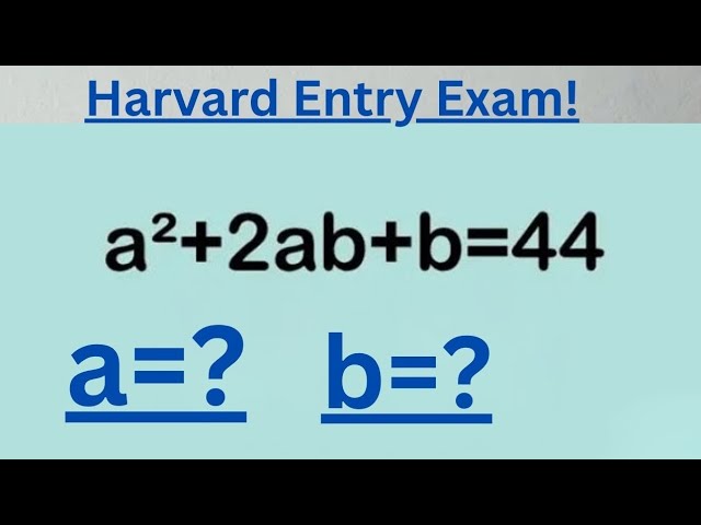 Germany | Can you solve this? | Math Olympiad 