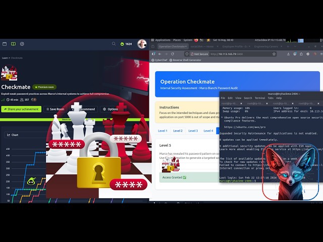 TryHackMe Checkmate  | Full Walkthrough 2026