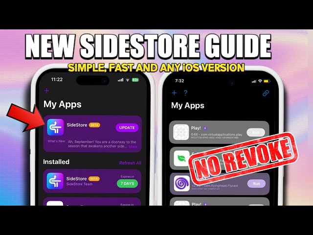 NEW Sidestore iOS Guide : Install IPA Files on iPhone/iPad (No Jailbreak)