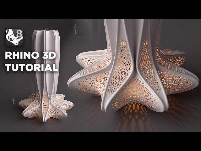 Rhino Architectural Modeling | Desert Flower Tower