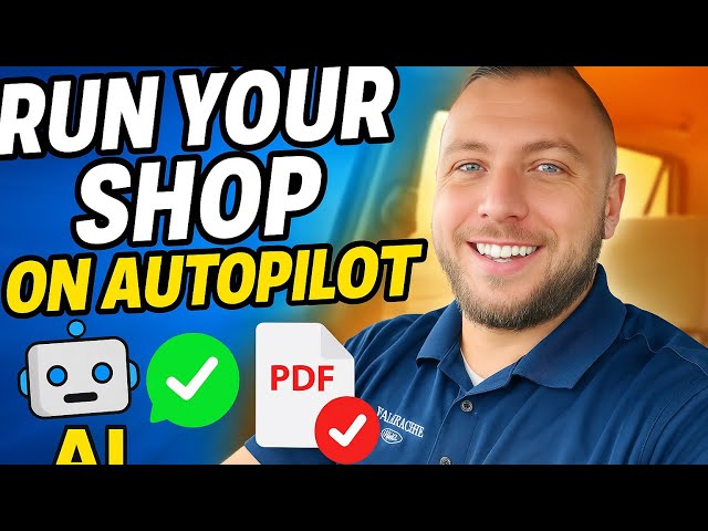 How I’d Run a Mechanic Shop Using AI & One Software to Handle It All (Calls, ROs, DMs + More)