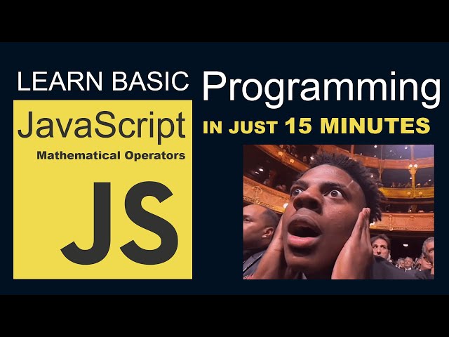Lesson 4 - Learn Basic JavaScript Programming (Mathematical Operators) in Just 5 Minutes! 🚀