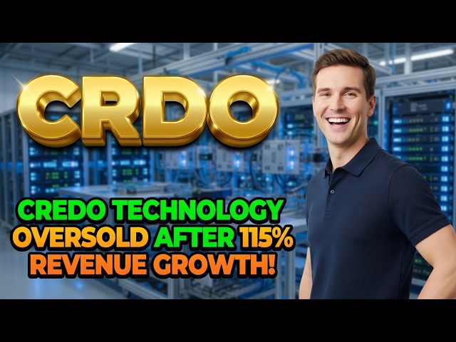 Credo Technology Oversold After 115% Revenue Growth! CRDO Stock Analysis
