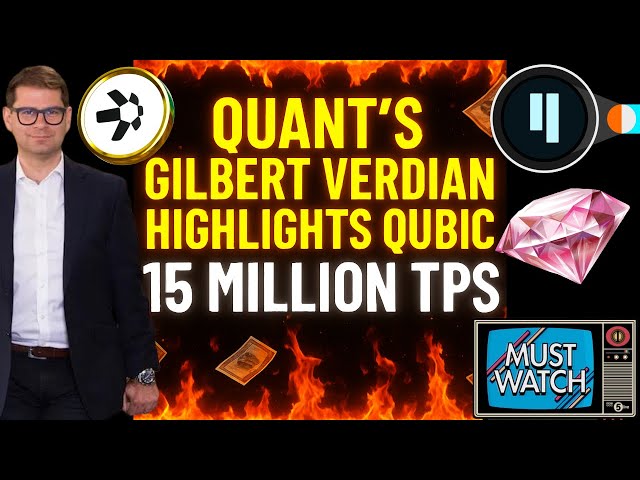 🔥Quant's Gilbert Verdian Showcases Qubic's Insane TPS!