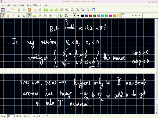 Physics I for Engineers: (2015-04-22) Oscillations (Simple Harmonic Motion)