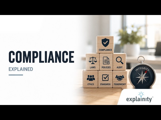 Compliance explained (explainity® explainer video) - Licensed Video