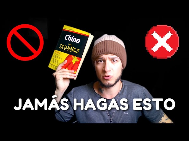 The WORST tips and techniques for learning languages ​​| How NOT to learn languages ​​(NEVER do t...
