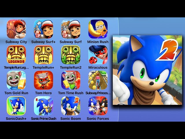Sonic Prime Dash Netflix - Lattest Game Update - Review Gameplay, Walkthrough (iOS,Android) Part 1