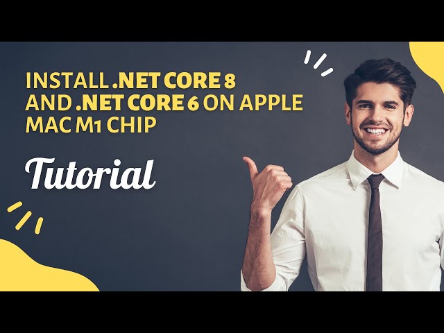 Easy .NET Core 8 and .NE CORE 6 Installation Tutorial for Beginners in VS 2022 on Mac M1 Apple Chip