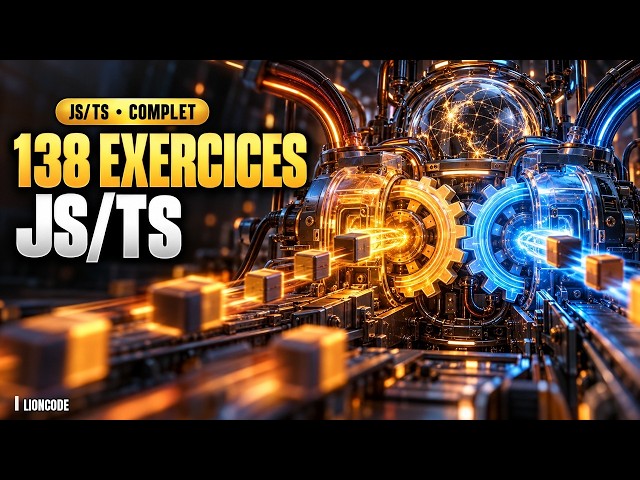 JavaScript and TypeScript: The Complete Course (2 hours, 138 corrected exercises)