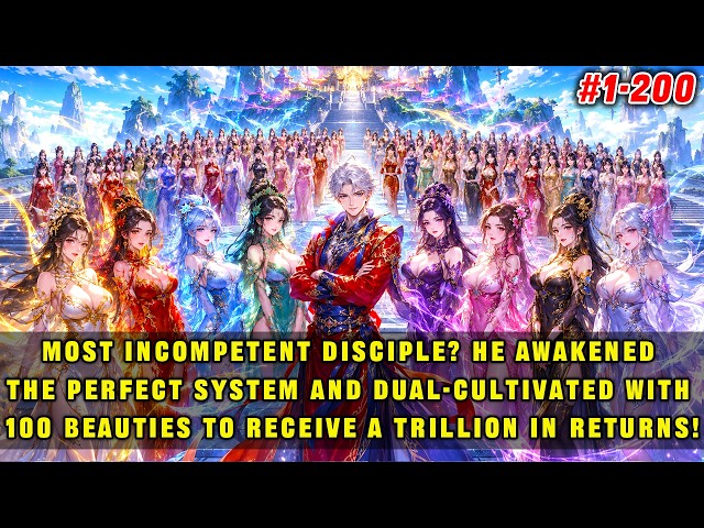 🔥Most Incompetent Disciple? He Dual-Cultivates with 100 Beauties and Receives a Trillion in Returns!