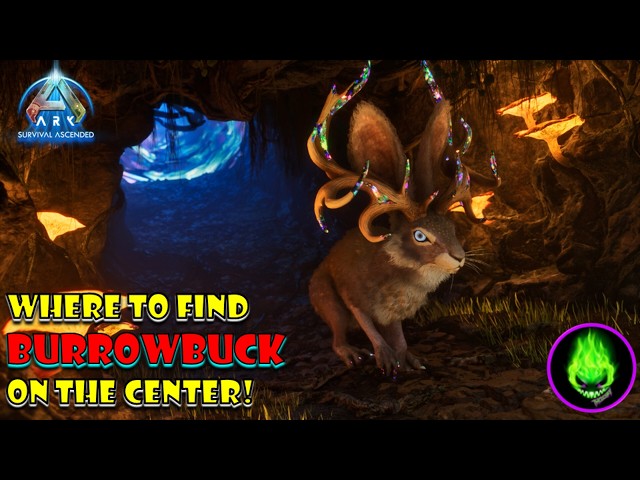 Ark Ascended - Where To Find The Burrowbuck on The Center!