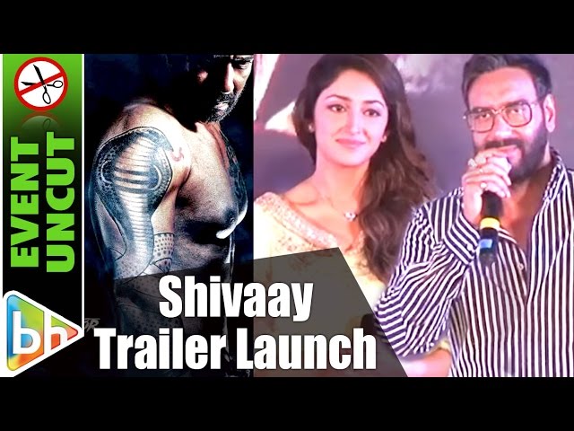 Shivaay Official Trailer Launch | Ajay Devgn | Event Uncut