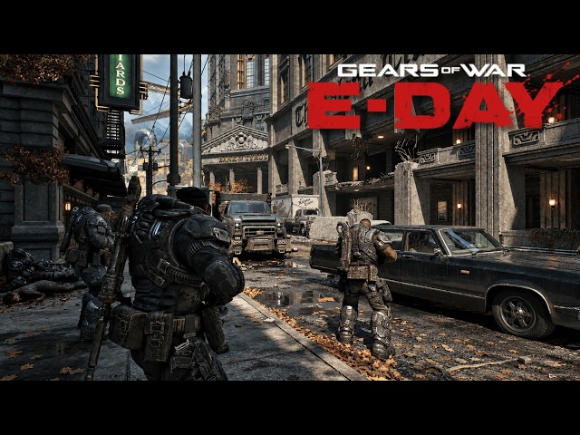 Is This The Best Gears Game Ever Made? | E-Day Full Playthrough Part 2