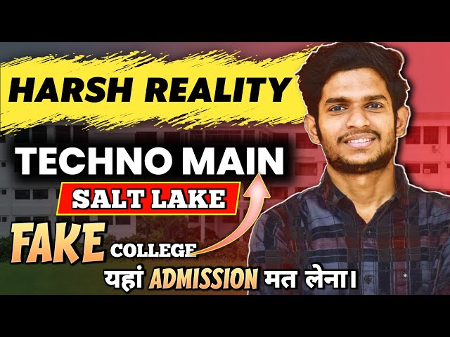 The Shocking Truth about Techno Main Salt Lake College : You won't Believe it | WBJEE-2024 | Techno