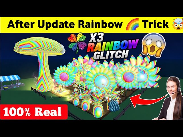 New Rainbow 🌈 Glitch 100% Working 🤯✅| free garden rainbow Trick | free Garden Rainbow Event X3