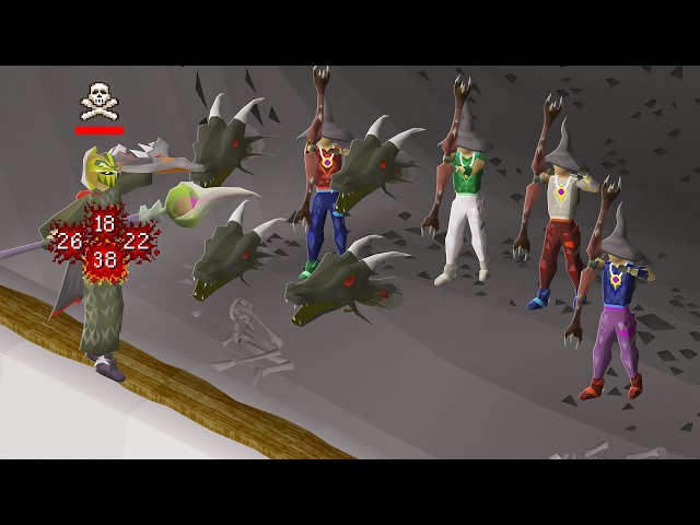 Luring PKers to cross a bridge (If they do they get one shot)