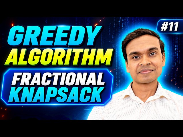 Fractional Knapsack | Greedy Algorithm in Java #11