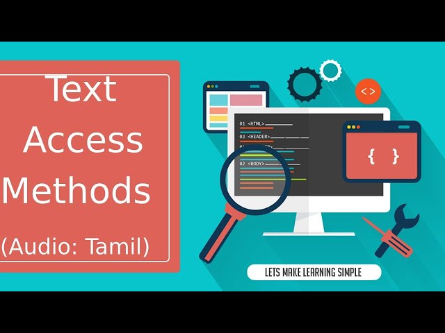 Text access modes in Tamil | Pull mode | Push mode in Tamil