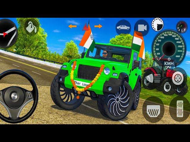 Modified Mahindra Thar Car Games: Indian Cars (Gadi Wala Game) - Car Game Android Gameplay 2025