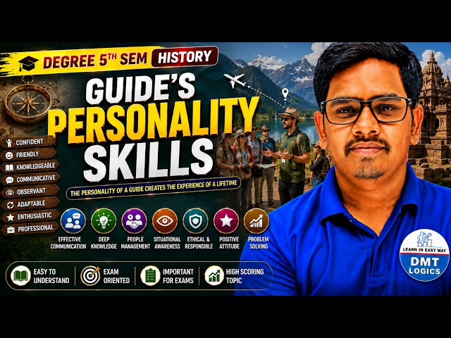 Guide's Personality skills Most Important Question Examలో తప్పకుండా రావచ్చు! Degree 5th Sem History