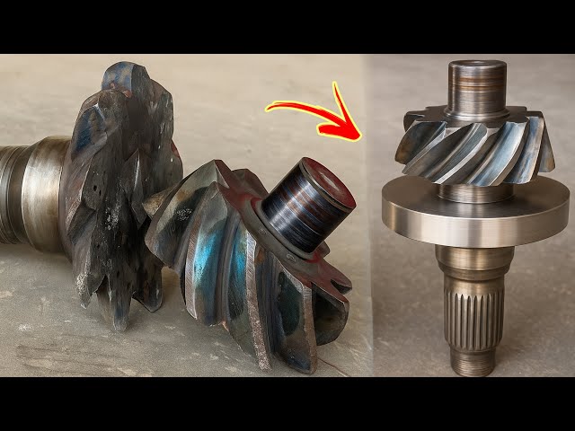 A King Of Mechanic Perfectly Repaired Broken Pinion Like Shape of Flower // Must Watch