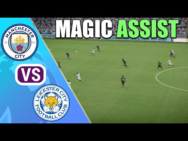 Manchester City vs Leicester | Football Life 25 CPU vs CPU Simulation (Realistic PES 21)