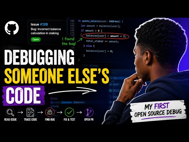 How I Debugged My First Open Source Issue