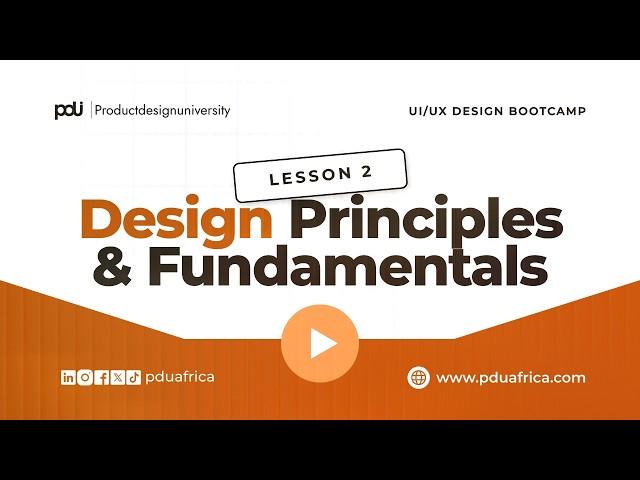03. Design Principles and Fundamentals in UI/UX - Lesson 2