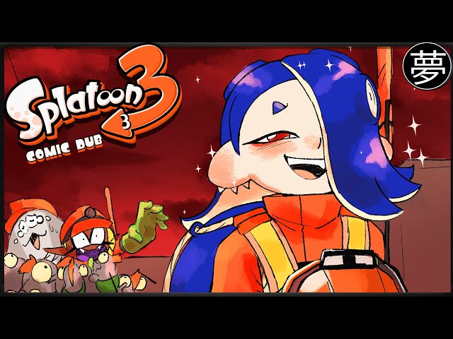 Deep Cut's Big Run Experience! (Splatoon 3 Comic Dub) | Art by Kiora06