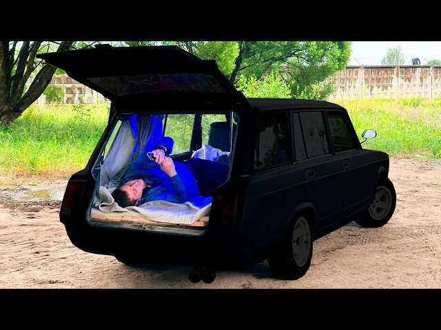 THE MOST UNUSUAL VAZ 2104 - SPORT AND CAMPING IN ONE!