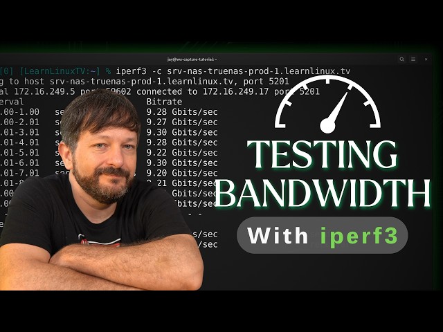How to Test Your Network Speed on Linux with iPerf3