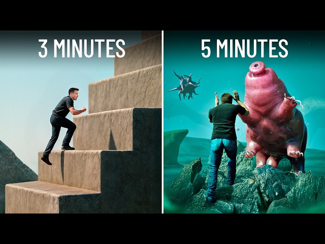 What If You Shrunk 1cm Every Second?