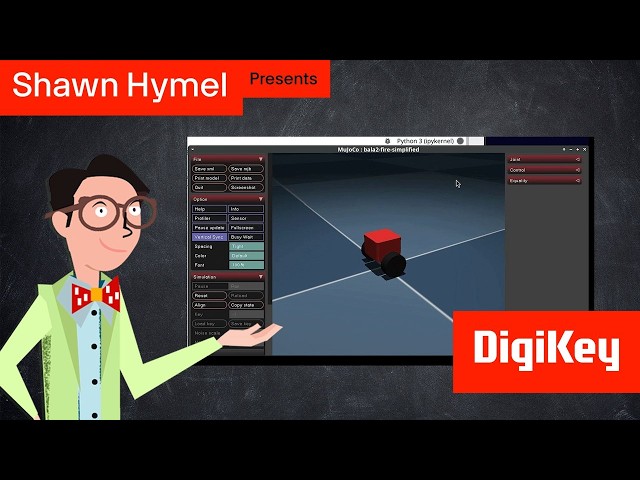 Reinforcement Learning for Robotics Part 1: Import a Robot CAD Model into MuJoCo | DigiKey
