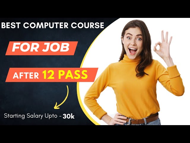 Best COMPUTER COURSE After 12th |NBCE Skill Development | 100% JOB Assistance | in hindi