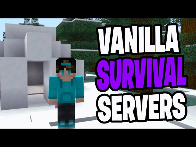 LOS MEJORES servidores Vanilla SURVIVAL SMP para Minecraft 26.1! (IPs de servidores)