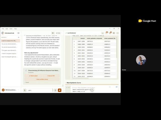 Al-Enhanced Biostatistics for Outbreak Detection