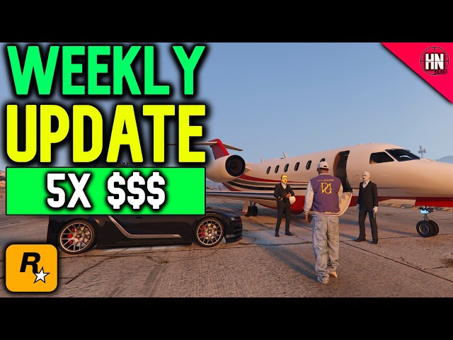 GTA 5 UPDATE | NEW CAR, 5x$$$ & More!