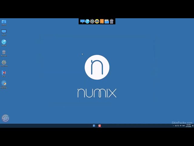 Numix Blue SkinPack for Windows 11