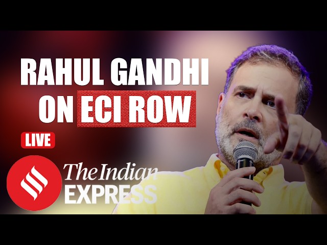 Rahul Gandhi's Briefing On ECI-  SIR Row