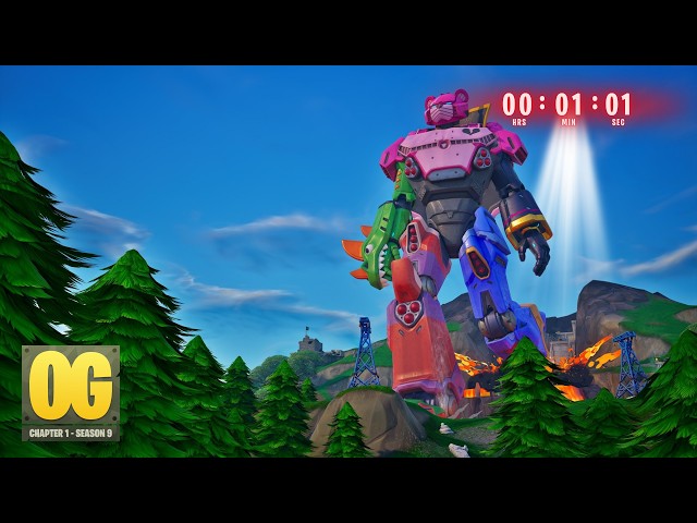 Fortnite OG Final Showdown Live Event Countdown