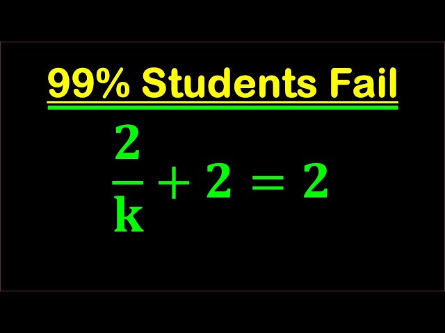 Solving a 'Harvard' University entrance exam | find k?