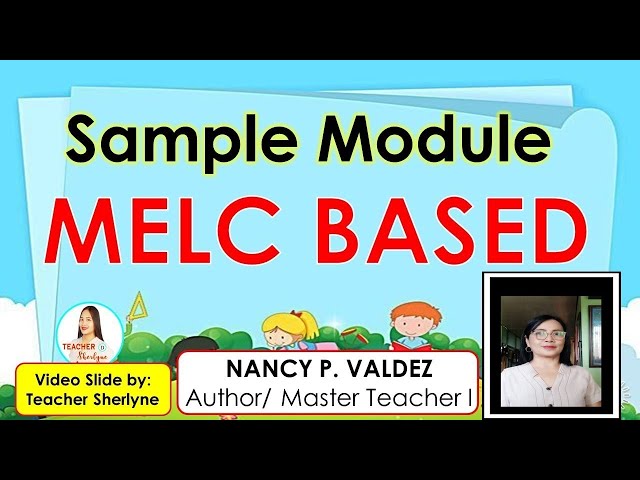 MODULE MELC BASED