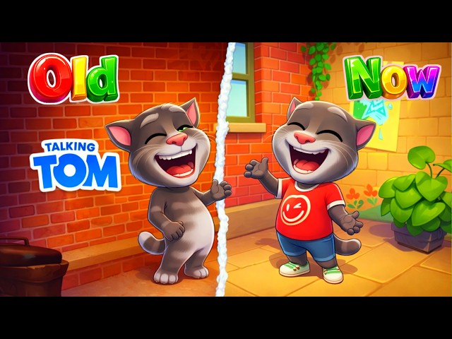 Talking Tom Cat Old vs Talking Tom Cat Now | Talking Tom Cat 2016 vs Talking Tom Cat 2025 🧀🧀🧀