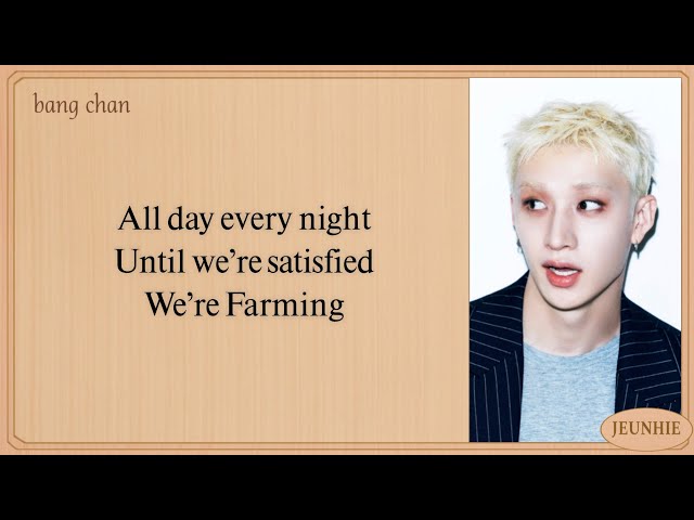 STRAY KIDS 'Farming' Easy Lyrics