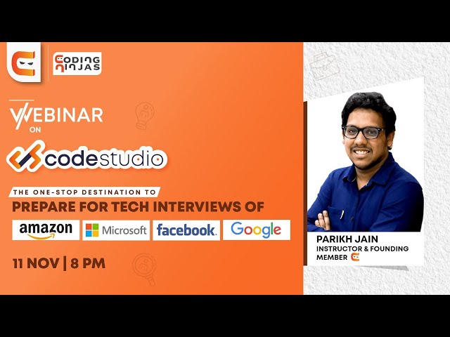 Webinar on Code Studio