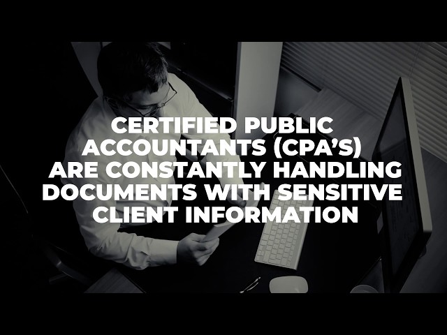 Cybersecurity Tips for CPAs