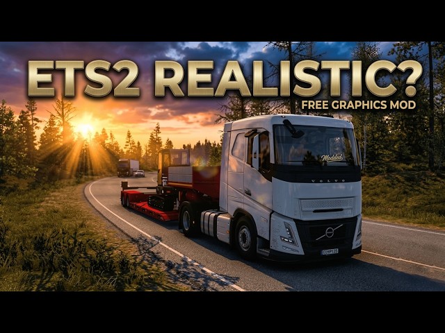 This FREE ETS2 Graphics Mod Looks INSANE!😱🔥
